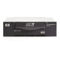 Unidad de cinta interna USB HP DAT 72 (DW026A)